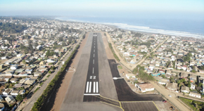Región de O'Higgins: Así luce el mejoramiento del aeródromo de Pichilemu ejecutado por la Dirección de Aeropuertos del MOP