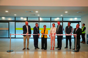 MOP y Aeropuerto de santiago inauguran nueva zona de arribos nacionales, primera obra de la remodelación y ampliación del terminal 1