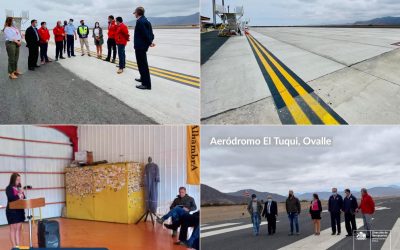 Región de Coquimbo: Fortalecen conectividad aérea con importantes mejoramientos de aeródromos de La Serena y Ovalle