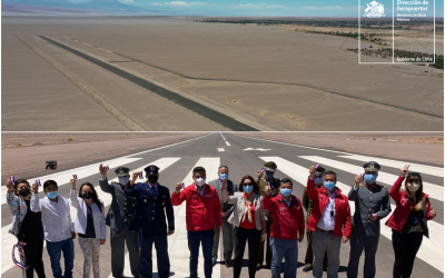 Región de Antofagasta: Completa renovación de la pista y otras estructuras del aeródromo de San Pedro de Atacama mejora la conectividad de las comunidades altiplánicas