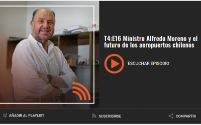 Entrevista: Ministro de Obras Públicas aborda el futuro de los aeropuertos en Chile en un podcast de Tele13 Radio