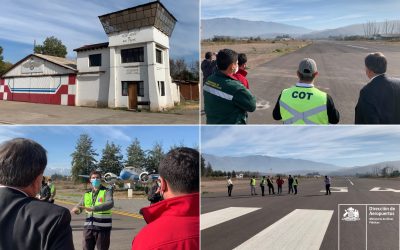 Término de mejoras al Aeródromo de San Felipe consolida fortalecimiento de red de pequeños terminales de zona central para enfrentar emergencias