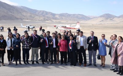 Ministra de Obras Públicas reabrió  Aeródromo de Chañaral tras 18 años