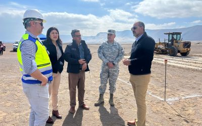MOP inicia construcción de tres puntos de posada de helicópteros en costa sur de Tarapacá
