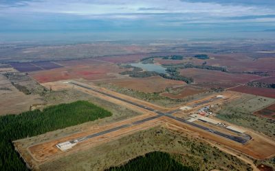 MOP invierte $23 mil millones en estratégico mejoramiento del aeródromo de Cauquenes para combatir incendios forestales