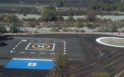 MOP amplía infraestructura de emergencia con nuevo punto de posada para helicópteros en Vicuña