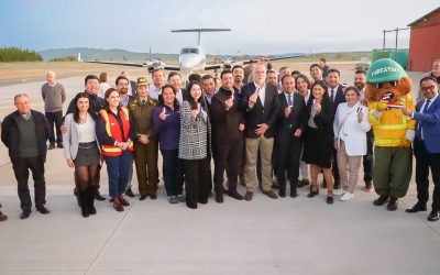 Inauguran obras de ampliación y reforzamiento de pista del aeródromo El Boldo de Cauquenes