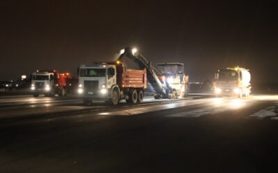Región de Coquimbo: Obras en pavimentos del aeródromo La Florida buscan mantener continuidad de vuelos ante uso intensivo